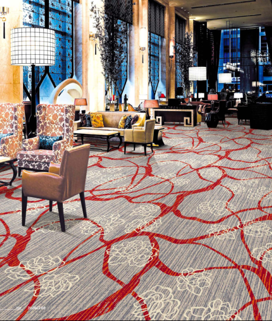 Newzealand Wool Banquet Used Axminster Carpet Modern
