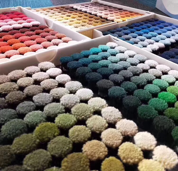 100% New Zealand Wool Carpet with Hand Tufted Technics, 100% handmade